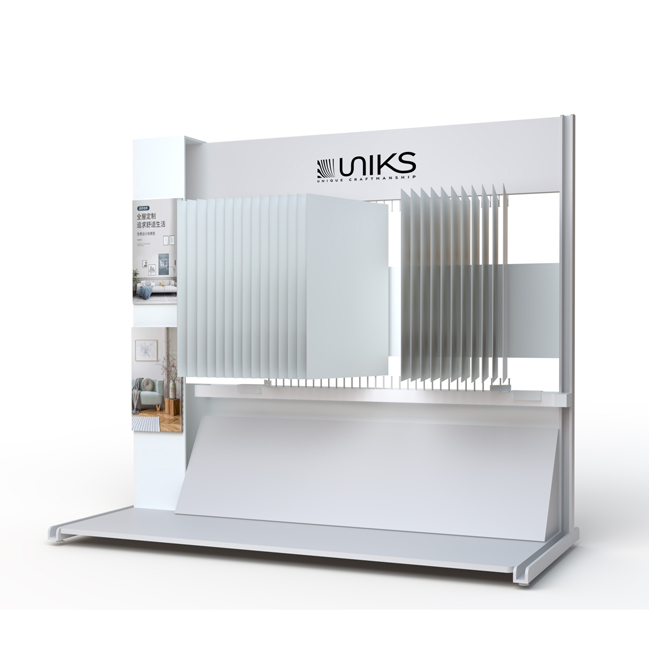 Door frame tile rack