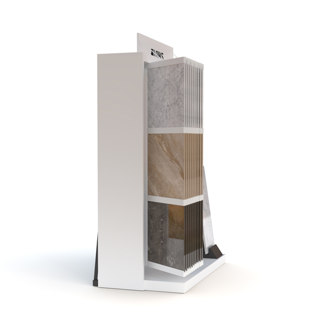 Door frame tile rack