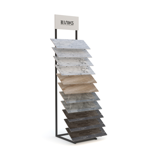 Tower tile rack