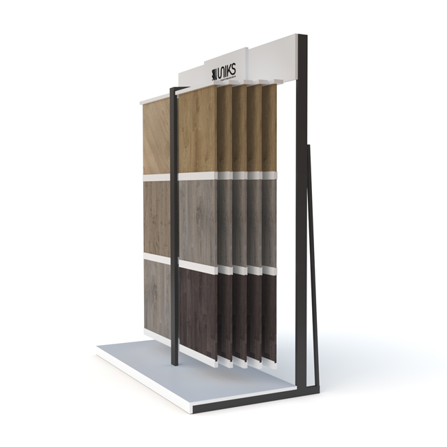 Door frame -like floor rack