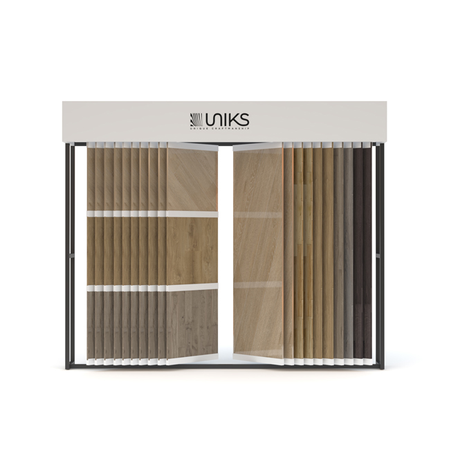 Door frame -like floor rack