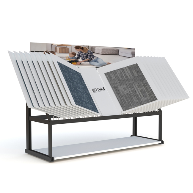 Door frame carpet rack